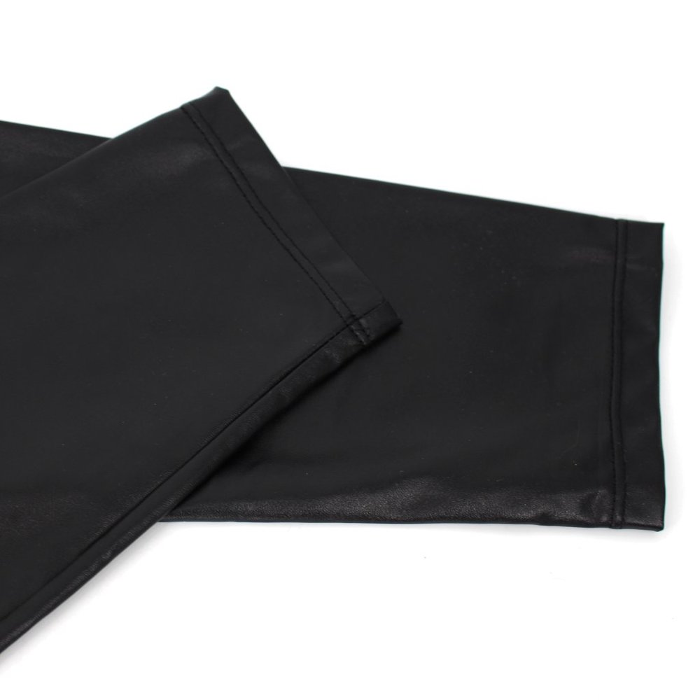 David Lerner Layla High Waist Faux Leather Legging Medium NEW Vegan - Picture 6 of 7